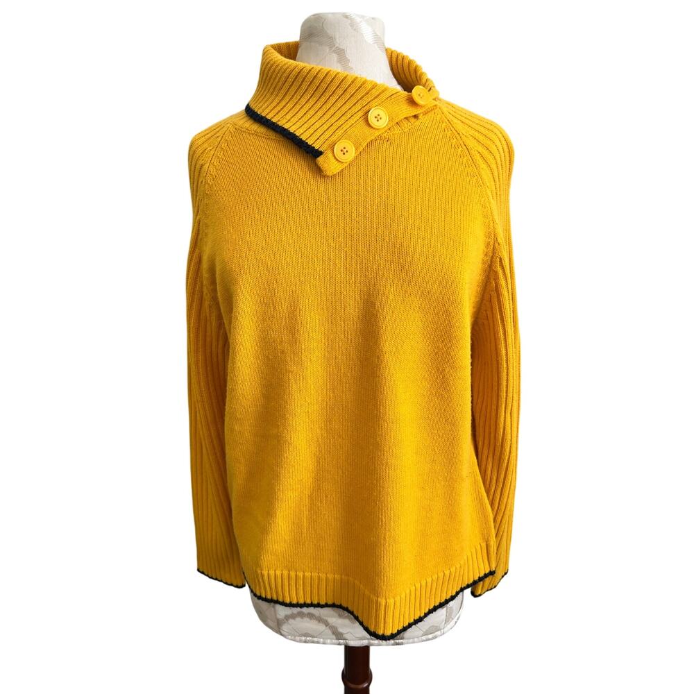 Mountain Lake Turtleneck Ribbed Knit Sweater XL